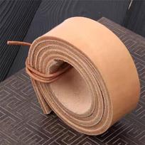 4.0mm thick rigid vegetable-tanned genuine cowhide leather strip for handmade DIY belts, waistbands, bag straps, shoulder straps 1.5x50cm dramblio kaulas