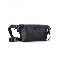 Men's Crossbody Bag Genuine Leather Leather Premium Leather Leather Shoulder Bag juoda
