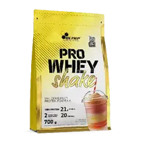 Olimp Pro Whey Shake 700 g. (išrūgų baltymų milteliai) - Strawberry skonis