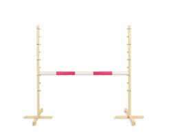 Šuolio kliūtis Hobby Horse 120cm, rožinė sija