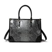 Commuting Tote Bag, Retro Casual Large-capacity Single-shoulder Crossbody Bag pilka spalva