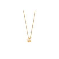 Saint Laurent Grandinėlės Raidės Susuktas Pakabuko Karoliai Unisex karoliai Auksiniai 651779-Y1500-8030 Basic Packaging-Dust Bag+Box,M,Gold