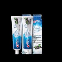 Crest 3D White Charcoal Whitening Toothpaste medžio anglis