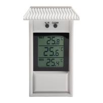 Digital Thermometer Garden Greenhouse Indoor Max Min balta