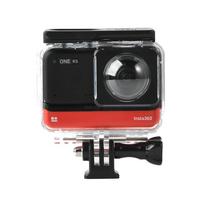Atsparus vandeniui apsauginis dėklas, skirtas Insta360 ONE RS panoraminei kamerai, apsaugantis nuo kritimo, nardymo dėklas, nešiojama kameros apsauginė dėžutė, priedai skaidri