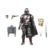 Hasbro STAR WARS Black Series Star Mandalorian and Glogo Deluxe Collection 15cm Action Figure G2514 Wars/The (Authentic)