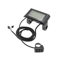 Elektrinio dviračio LCD ekrano prietaisas su greičio reguliavimo universaliu LCD ekrano matuokliu, paspirtuko greičio valdymo prietaisas 1
