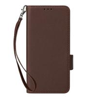 Xiaomi Redmi 12 4G Leather Phone Case: Protective Cover with Magnetic Buckle, Card Slot, Money Holder, and Lanyard. Redmi 12 4G ruda