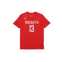 Nike NBA Dri-FIT Houston Rockets James Harden žaidėjo numerio marškinėliai vyriški viršutiniai drabužiai University-Red 870777-659 S