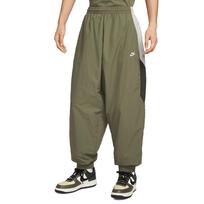 Nike Club vyriškos oversized austos sportinės kelnės vidutinio alyvuogių spalvos HQ6115-222 XL