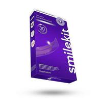 Violetinės dantų balinimo juostelės Švelni formulė Kasdieniam naudojimui Saugios dantų emaliui Momentinis balinimo efektas Jautriems dantims 1Pc