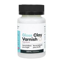 120ml Clay Varnish Acrylic Air Dry Clay Glaze Glossy Clay Varnish Waterproof Clay Polish For Clay Ceramics Oil Painting Wood