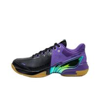 Li Ning Badmintono Kolekcija Thunder II PRO Sintetinė Oda, Tekstilės Dangos Atrama Badmintono Batai Unisex AYAW001-2 44