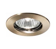 Ideal Lux - Įleidžiamas šviestuvas JAZZ 1xGU10/50W/230V, skersmuo 7,7 cm, bronzinis