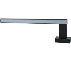 LED vonios sieninis šviestuvas SHINE LED/11W/230V 42 cm IP44 juoda