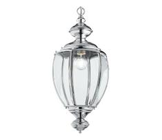 Ideal Lux - Pakabinamas šviestuvas ant grandinės 1xE27/60W/230V skersmuo 25 cm poliruotas chromas