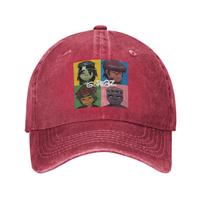 Gorillaz Virtual Band Music Denim Cap Casual Baseball Caps Adjustable Hat Summer Unisex Baseball Hats One Size