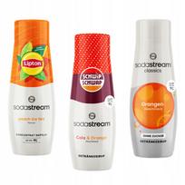 concentrates Sodastream Lipton Ice Tea Peach + Schwip Schwap + Orange Zero