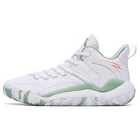 Anta Laser 4 Men Basketball Sneakers White Green 112311607-6 44.5