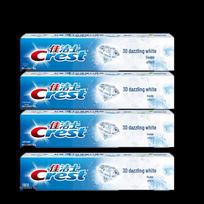 Crest 3D White Dual Action Whitening Toothpaste Value Pack