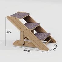 Wooden Pet Ramp Ladder for Small Dogs and Cats Default