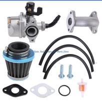 P9FD 22mm Karbiuratorius PZ22 Vamzdelio filtras 110cc 125cc Keturračiams