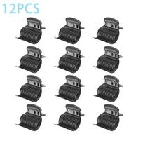 1/12Pcs Hot Roller Hair Clips Hair Dye Perm Insulation Clips Hair Curler Claw Clamps For Women Salon Hairdressing Tool A3