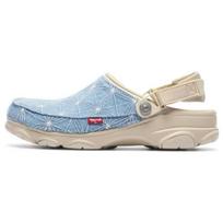 Crocs All-Terrain Clog Anti-Slip Abrasion Absorbing Low-Top Lifestyle Casual Shoes Unisex Denim Blue 46-47