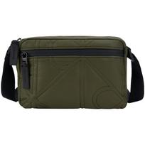 Calvin Klein Commuter Monogram Stitch Camera Bag Men Crossbody Bag Military-Green 4D3192G-LLP Basic Set (Bag)