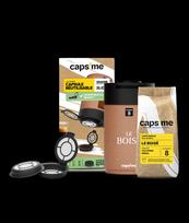 CAPSME Minimalist Pack daugkartinio naudojimo kapsulės (be kavos), Senseo
