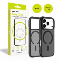 Mobile Origin Hybrid MagSafe dėklas, matinės juodos spalvos – Apple iPhone 17 Pro