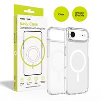 Mobile Origin Hybrid MagSafe dėklas, skaidrus – Apple iPhone 17e/16e
