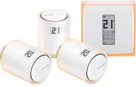 Netatmo Smart Thermostat + 3x Radiator Valves