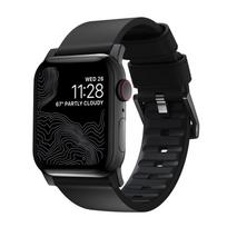 Nomad Active apyrankė Pro, juodos spalvos – Apple Watch 49mm/46mm/45mm/44mm/42mm