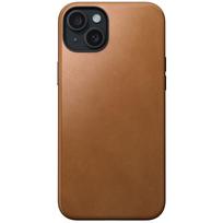 Nomad Modern Leather dėklas, english tan – Apple iPhone 15 Plus