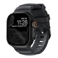Nomad Rocky Point apyrankė, juodos spalvos/storm – Apple Watch 49/45/44/42mm
