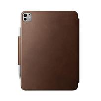 Nomad Leather dėklas, rudos spalvos Nomad leather – Apple iPad Pro 11″ M4, M5
