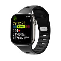 Nomad Tempo apyrankė, juodos spalvos – Apple Watch 45mm / 46mm