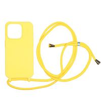 Mobile Origin Lanyard dėklas, geltonos spalvos – Apple iPhone 15 Pro