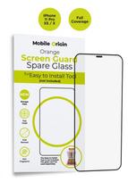 Mobile Origin Orange Screen Guard papildomas apsauginis stiklas aplikatoriui (aplikatoriaus komplekte nėra) Apple iPhone 11 Pro/XS/X