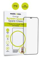 Mobile Origin Orange Screen Guard papildomas apsauginis stiklas aplikatoriui (aplikatoriaus komplekte nėra) Apple iPhone 11/XR