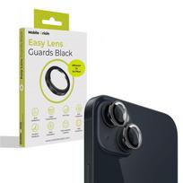 Mobile Origin Easy Lens Guards kameros apsauga, juodos spalvos – Apple iPhone 14 / 14 Plus