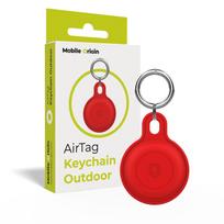 Mobile Origin AirTag lauko raktų pakabukas, raudonos spalvos