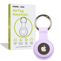 Mobile Origin AirTag raktų pakabukas, violetinės spalvos