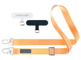 Mobile Origin dirželis telefonui 25mm, Peach Fuzz, 84 – 165cm