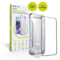 Mobile Origin geltonos spalvos Screen Guard su Easy Aplikatoriumi, Apple iPhone 16 Pro