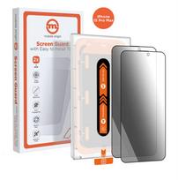 Mobile Origin Screen Guard Privacy ekrano apsauga su privatumo filtru, su Easy Aplikatoriumi, 2 pack – Apple iPhone 15 Pro Max