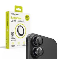 Mobile Origin Sapphire Lens Guards kameros apsauga, juodos spalvos – Apple iPhone 16/16 Plus