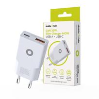 Mobile Origin GaN 30W Slim įkroviklis TÜV MO16 – USB-A + USB-C
