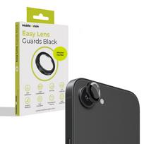 Mobile Origin Easy Lens Guards kameros apsauga, juodos spalvos – Apple iPhone 17e/16e